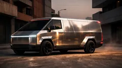 Russo‑Balt F200 EV: la van eléctrica de acero inoxidable con look tipo Cybertruck