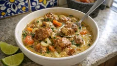 Bondiola al disco con cerveza y crema: doradita y con salsa bien cremosa