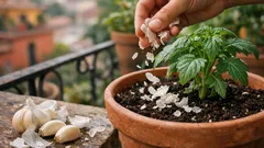 No tires la cáscara de ajo: 4 formas de usarla en macetas y huerto para mejorar la tierra