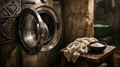 Cómo quitar el moho de la goma de la lavadora y eliminar el olor a humedad