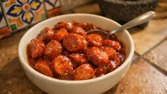 Salchichas a la diabla en 15 minutos: picositas, dulces y perfectas para tacos